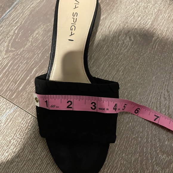 VIA SPIGA black suede shoes - Picture 8 of 8